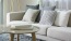 Couch and table in living room