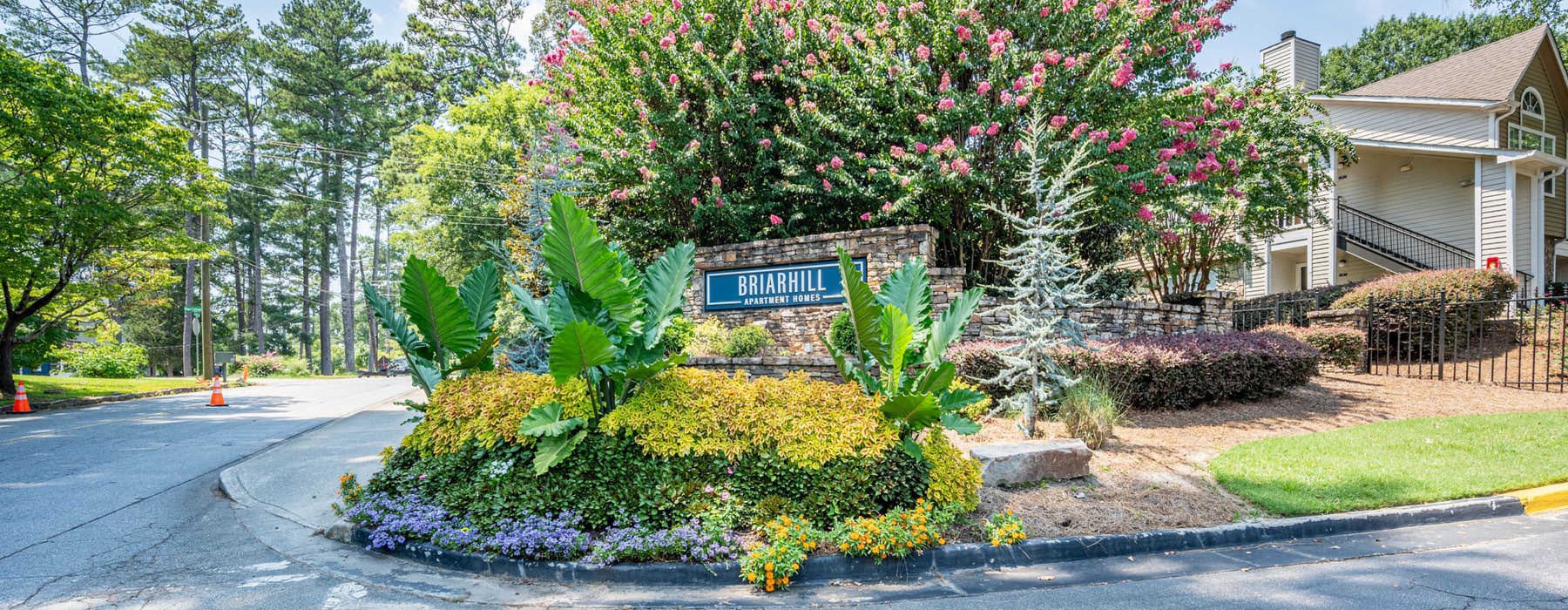 property sign facing street